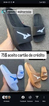 Chinelo Mizuno - R$ 75