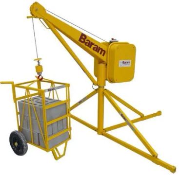 Equipabem Aluguel Mini Grua 1TON, 500kg Guincho Coluna Florianópolis itapema itajai SC