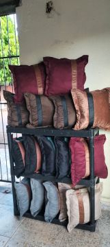 Conjunto de almofadas para sofá