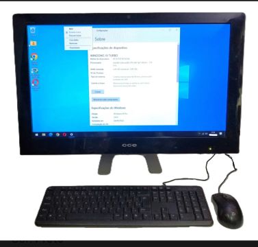 Computador CCE Completo 24 polegadas 