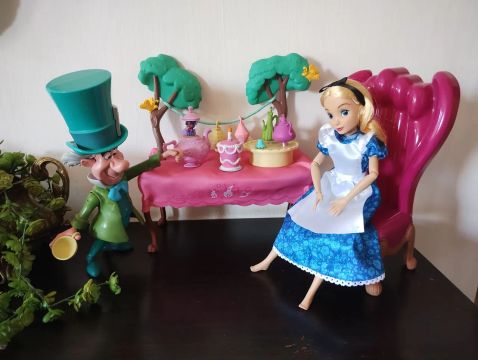 Set Chá Alice no País das Maravilhas Disney Store 