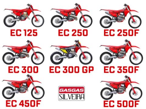 GasGas Enduro 2025 0km - EC 125 a EC 500F - PREÇOS NA DESCRIÇÃO