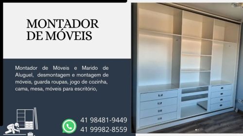 montador de Móveis (instalação de persianas e varões de cortinas)