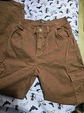 Calça Cargo Marrom feminina 