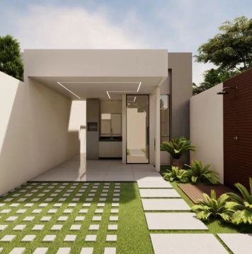 Casa térrea com 3 quartos no Bairro Residencial Sul. Melhor localização no bairro