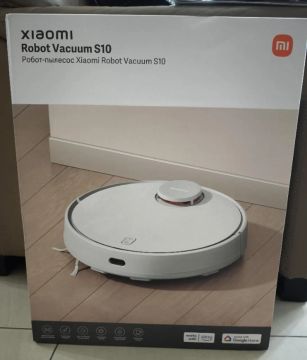 Robô Aspirador De Pó Inteligente Vacuum S10 Branco  - NOVO