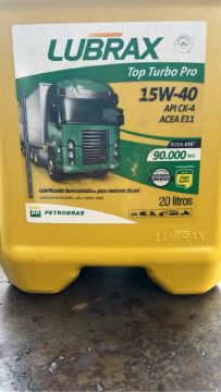Óleo lubrificante semi-sintético 15W40 TOP TURBO PRO