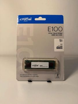 SSD Crucial E100 1TB NVMe PCIe Gen4 M.2 2280