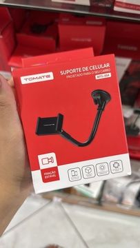 Suporte carro  para celular com ventosa 360 graus top