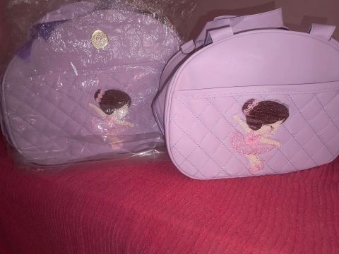 Conjunto de Bolsas de Bebê - Bailarina