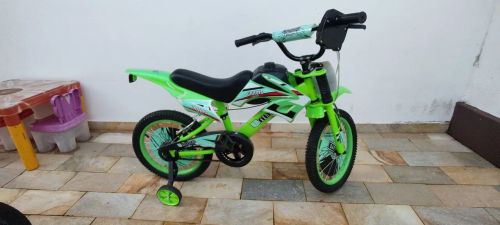 Bicicleta Unitoys Aro 16 Moto Cross Novíssima