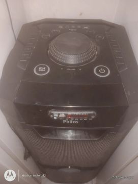 Caixa de Som Philco com Bluetooth e USB
