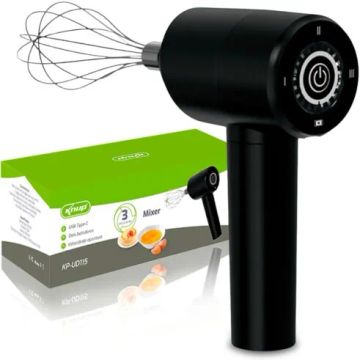 (NOVO) Batedor de Ovos Eletrônico Recarregável Knup KP-UD115