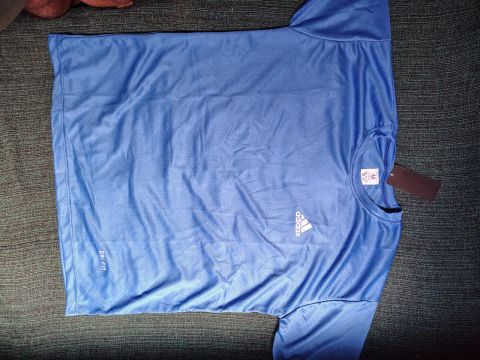 Camiseta Adidas Dri-Fit Azul - Tamanho M