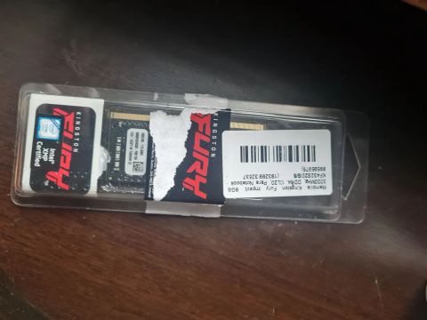 memoria ram ddr4 8gb para notebook da kingston fury