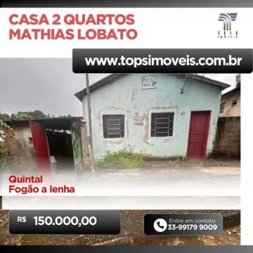 Casa 2 quartos Mathias Lobato