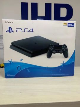 Console PlayStation 4 Slim 500GB Seminovo - Experiência de Jogo Compacta - Loja Física