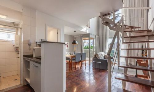 Duplex para aluguel com 62 metros quadrados com 1 quarto em Pinheiros - São Paulo - SP