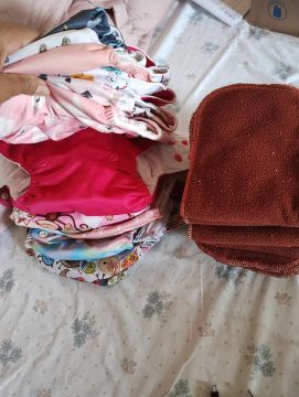 Fraldas de pano para bebê - várias estampas