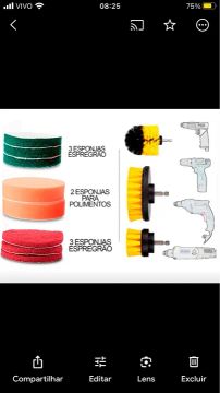 Kit de Esponjas para Polimento de Carro