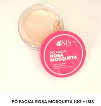 Pó Facial Rosa Mosqueta 10g - Isis