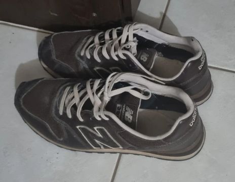 Tênis New Balance 574 Marrom Original