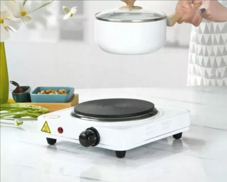 Fogão Cooktop Elétrica 1 Boca 110v Branco