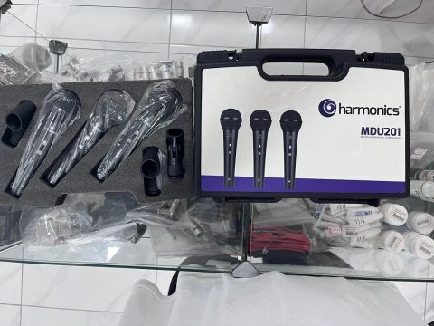 3 microfones NOVO COMBO 