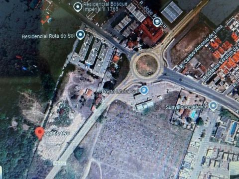 Terreno medindo 2.850,00m² em Muçumagro - próximo ao girador do Posto Litoral - próximo ao