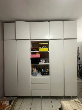Guarda-Roupas mdf naval (anti umidade) - aceito cartão 