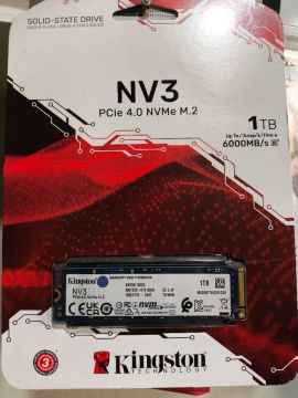 SSD Kingston NV3 1TB PCIe 4.0 NVMe M.2
