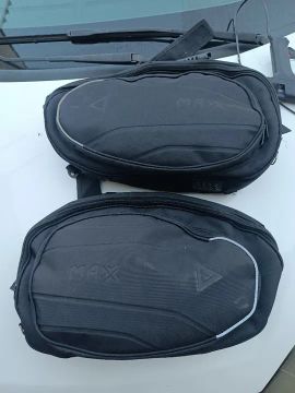 Alforge lateral Black / par de bolsas lateral de moto