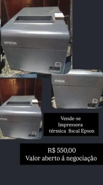 Impressora térmica fiscal