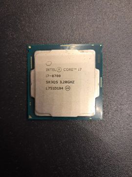 Processador Intel Core i7-8700, 4.6GHz Turbo, 65W TDP, LGA1151 -- i7 8700