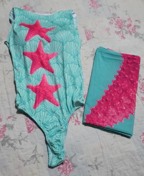 Maiô com saida de banho 
