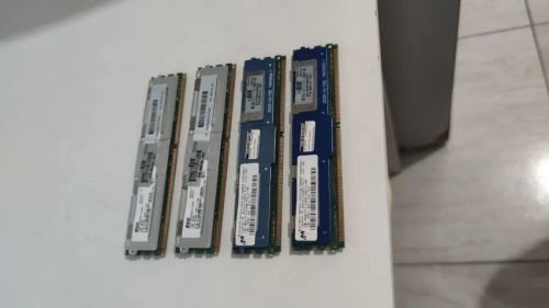 Memória HP (1X1GB) 1Gb PC2-5300 ECC DDR2 FBDIMM 667MHz 398706-251 ou 398706-051