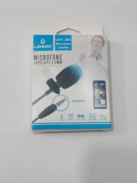Microfone de Lapela Lehmox LEY-205 - Novo