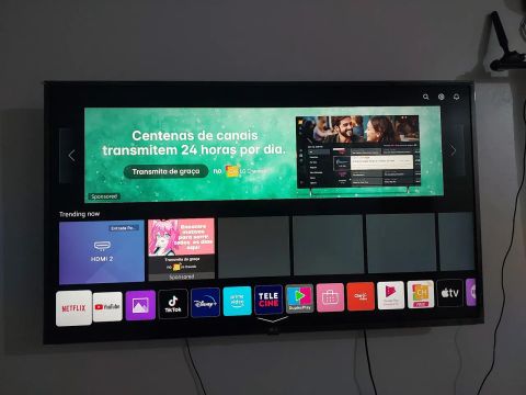 Smart tv samsung 55" 4K