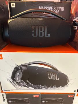 Caixa de Som JBL Boombox 3 - Bluetooth - Potente e Impermeável