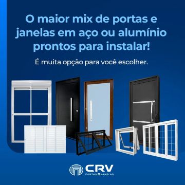 Portas e janelas Crv - Poços de Caldas 