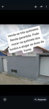 Casa/três quitinetes 