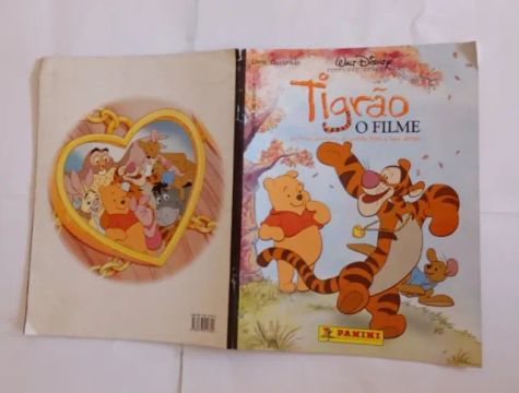 Álbum De Figurinhas Vazio Tigrão O Filme