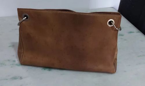 Bolsa em couro legítimo - pouco uso
