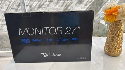 Monitor Gamer Duex, 27 Pol, Full HD, IPS, 240Hz, 1ms, HDR, FreeSync, HDMI/DP 