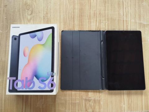 Samsung Galaxy Tab S6 Lite - Pouco usado 
