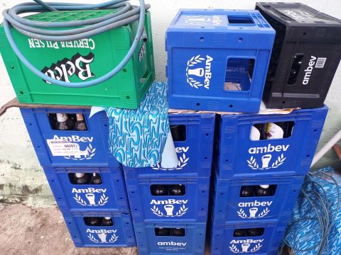 Caixas de Cerveja Ambev - 12 unidades