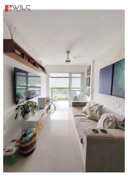 Apartamento com 3 dormitórios para alugar, 80 m² por R$ 5.845,00/mês - Recreio dos Bandeir