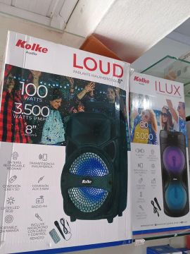 Caixa de Som Bluetooth Kolke Loud 8 Polegadas 100W RMS