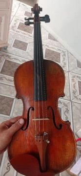 Violino 4/4 francês Anos 1800<br>Jean Baptiste Guillaume à París Rue croixdes Peris chaps