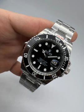 Rolex Submariner Date Prata-Preto